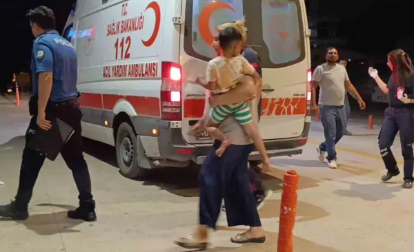 Tüfekten çıkan saçma baba ve 4 yaşındaki oğluna isabet etti