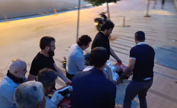 Bursa’da motosiklet kazasında bir kişi yaralandı