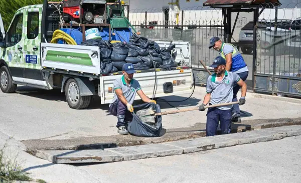Büyükşehir’den altyapıya bahar temizliği