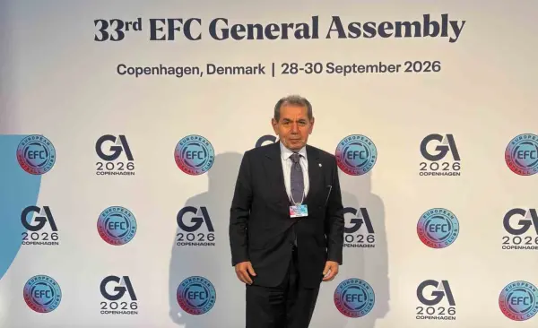 Dursun Özbek, EFC yönetim kuruluna seçildi