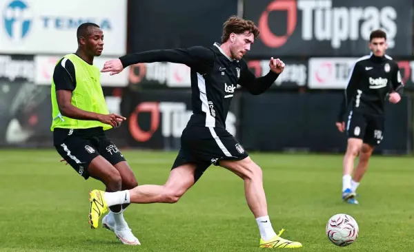 Beşiktaş, Kocaelispor maçı hazırlıklarını sürdürdü