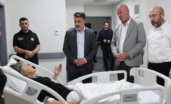 Başkan Vekili Biba, acı günde vatandaşları yalnız bırakmadı