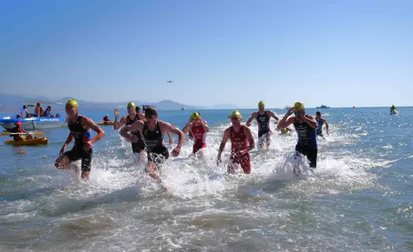 35. Uluslararası Alanya Triatlonu başladı