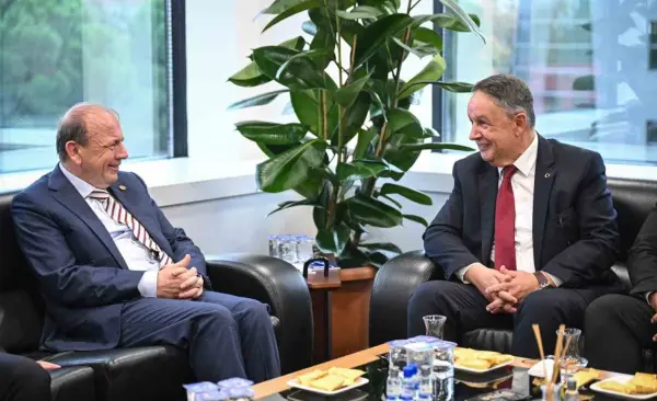Alfatlı’dan BTSO’ya hayırlı olsun ziyareti