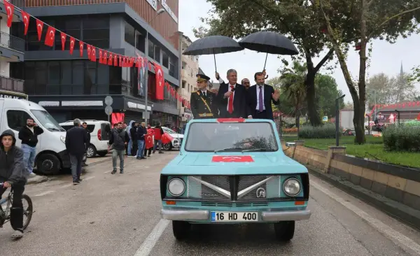 Cumhuriyetin en güzel korteji Gürsu’da