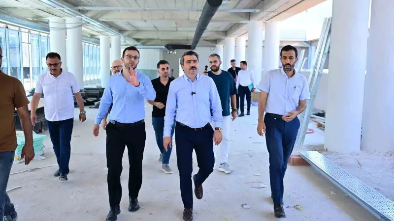 Yavuzselim pazaryeri’nde çalışmalar devam ediyor