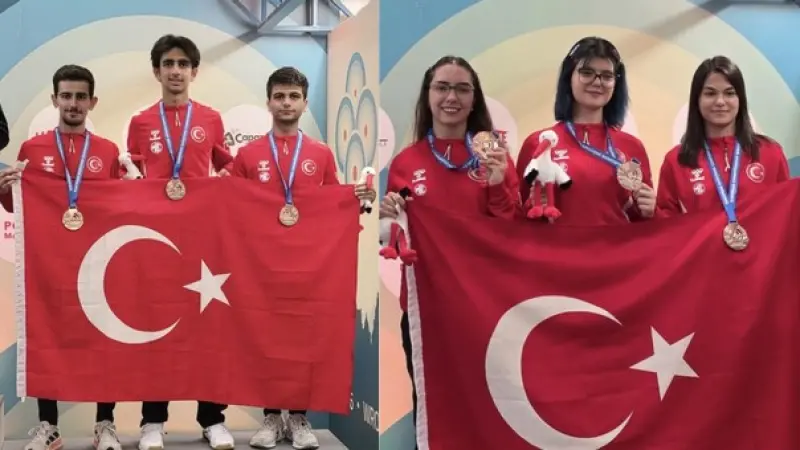 U23 Avrupa Şampiyonası’nda bronz madalya
