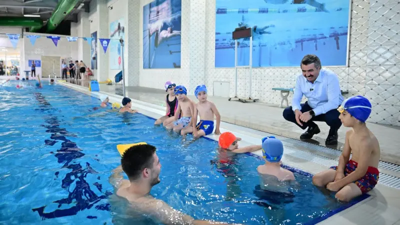 Yıldırım'da çocuklar sporla büyüyor