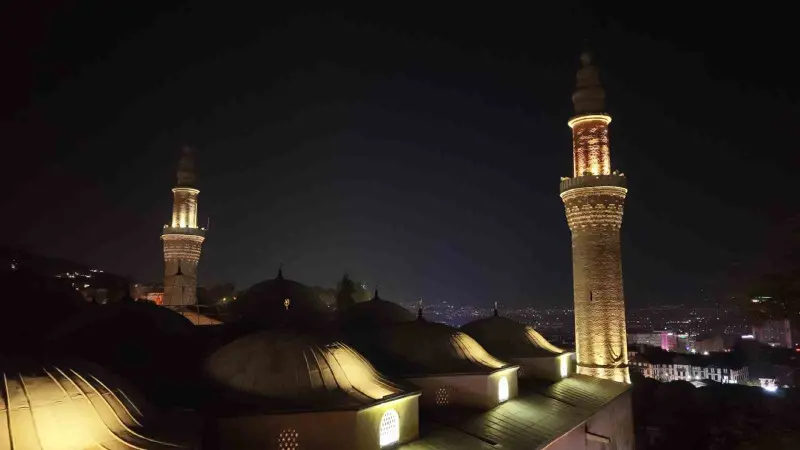 Bursa’da Mevlid Kandili Ulu Cami’de dualarla idrak edildi