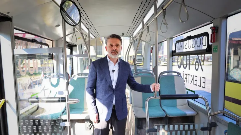 Bursa’da toplu ulaşım elektrikliye dönüyor